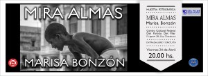 Flyer Muestra Marisa Bonzón - Abril 2015